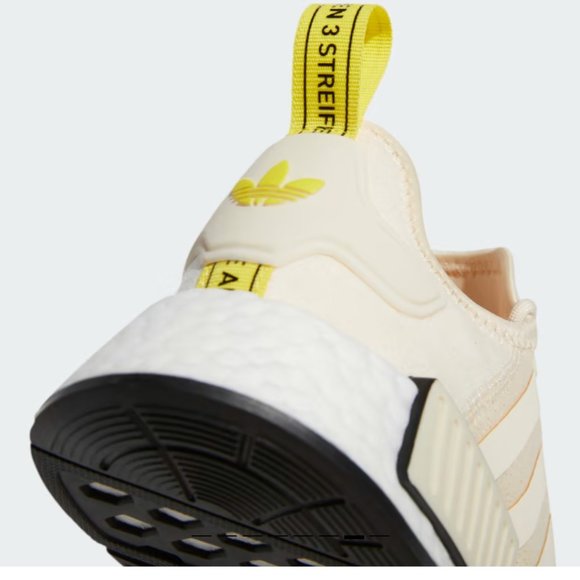 adidas Originals NMD R1 Womens Ecru Tint Yellow Running  Adidas NMD R1 Womens size 8.5 - Ecru/Yellow